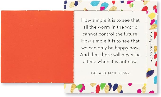 Compendium ThoughtFulls Pop-Open Cards — Be Happy — 30 Pop-Open Cards, Each with a Different Inspiring Message Inside