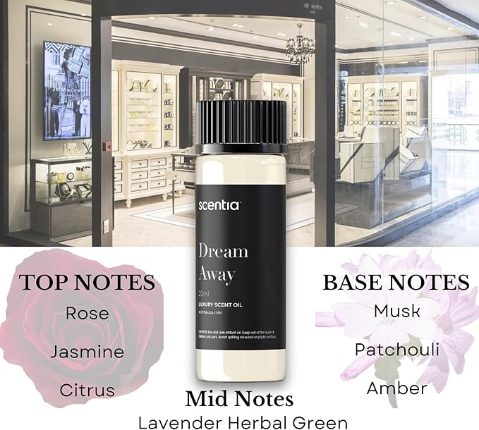 Perfume-Inspired Essential Oil Set – 3×20ml Diffuser Oils with Floral & Woody Notes | Designer Fragrance Blends for Home, Spa & Aromatherapy