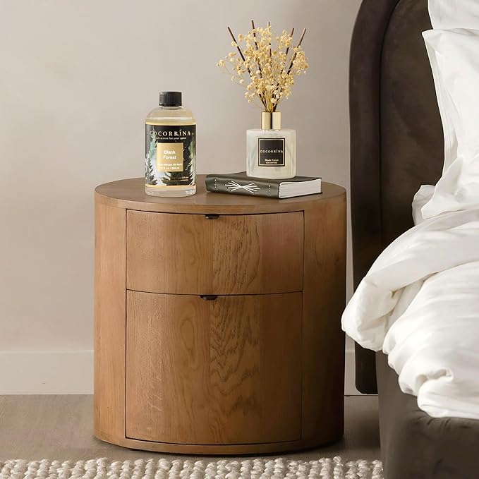 Cocorrína Reed Diffuser Refill Black Forest 17oz (500ml) with 8 Sticks - Premium Long-Lasting Essential Oil, Home Fragrance for Bedroom, Bathroom Home Decor