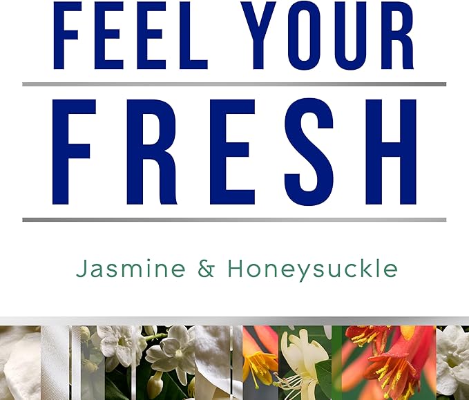 Glade PlugIns Refills Air Freshener, Jasmine & Honeysuckle, Scented and Essential Oils for Home and Bathroom, 0.67 Fl Oz, 5 Count