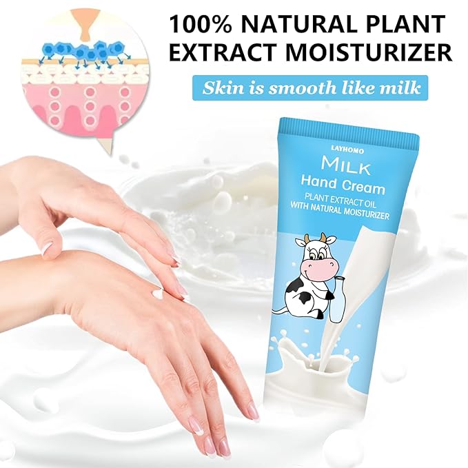 38 Pack Hand Cream Gifts Set,Mothers Day Gifts,Thank You Gifts,Nurses Week Gifts,Bridesmaid Gifts,Gifts for Women,Natural Plant Fragrance Hand Lotion Travel Size Mini Hand Cream for Dry Cracked Hands