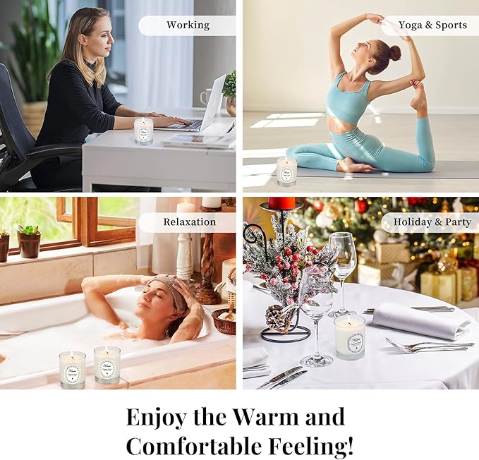 KONNI Scented Candles, Soy Candles, Aromatherapy Candle, Pomegranate Noir Scented Candle for Men Women, Soy Wax Candle, 7.05oz, Ideal for Creating Relaxing Ambience & Holiday Gifting