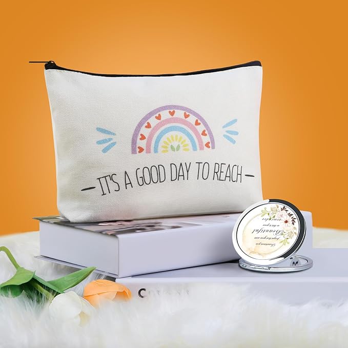 Best Friend Birthday Gifts for Women Friendship, Get Well Soon Gift Basket, Spa Self Care Package Kit, Feel Better Gift Set, Anniversary Retirement Thinking of You Gift Box for Mom Sister Wife, Orange