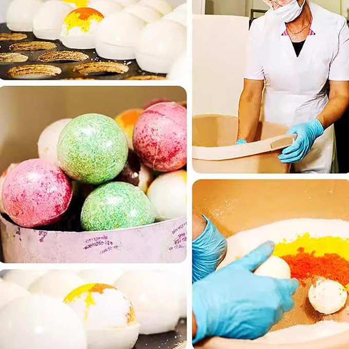 Bath Bombs for Women Spa Gift Set with Rose Milk Essential Oils Sea Salt Moisturizing Relaxing Birthday Gift for Her Bubble Bath Skincare Relaxation Aromatherapy Gifts Time Essentials