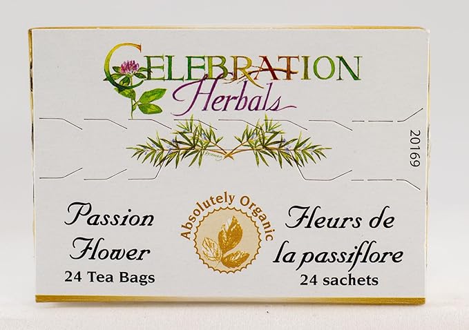 Celebration Herbals Passion Flower Tea Maracuja 24 Tea Bags