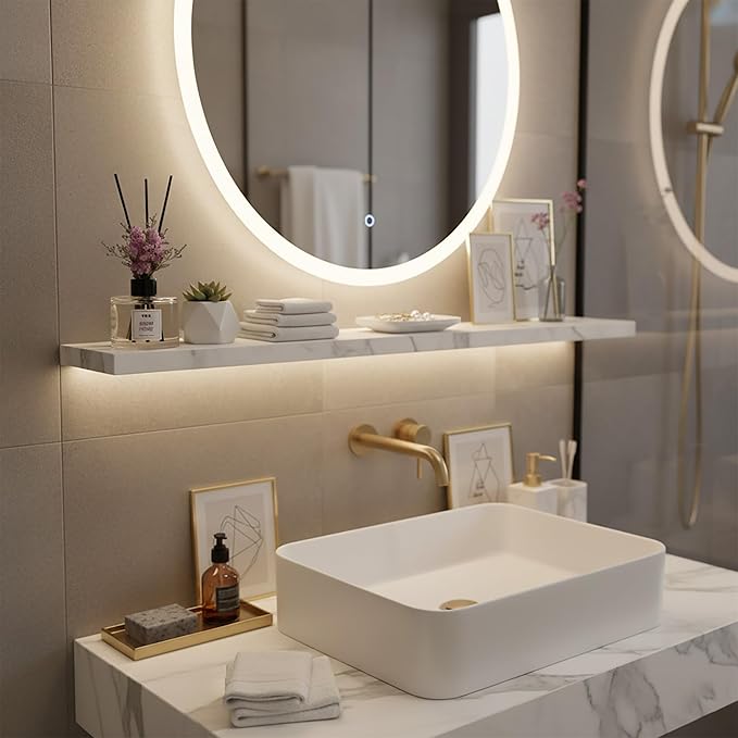 Flower Reed Diffuser Set, Essential Oils Scented Diffuser with Sticks, Home Fragrance Reed Diffuser for Bathroom Shelf Decor 5.07 oz / 150ml