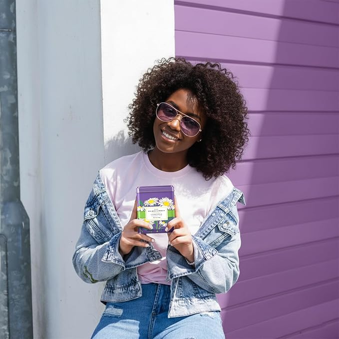 Life Plus Style Gourmet The Secret Garden Organic Chamomile Herbal Tea Bags Calming Caffeine-Free Tea for Sleep & Relaxation Supports Digestion & Stress Relief Non GMO Gluten Free Eco-Friendly