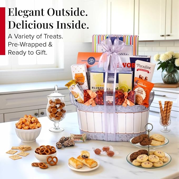 Broadway Basketeers Sympathy Gift Basket - A Shiva Condolence Gift