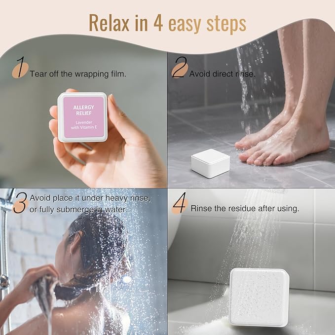 Shower Steamers Aromatherapy 10 Pack - Shower Bombs Birthday Gifts for Women, Men, Mom, Organic Essential Oils, Self Care, Stress Relief, Relaxation Home SPA Christmas