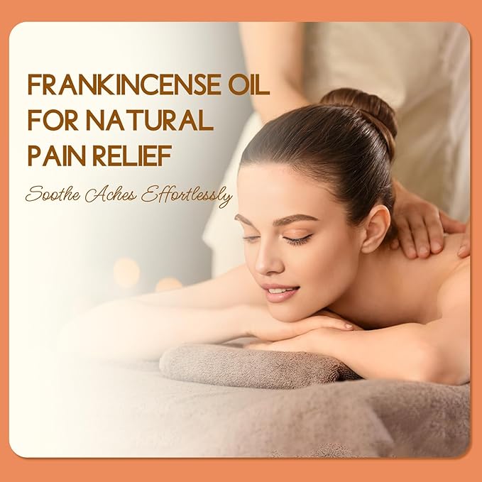 Frankincense and Myrrh Essential Oil, 100% Pure Natural, for Diffuser, Skin Care, Meditation, and Relaxation, Combo Set with Roller Bottle - 2 Oz