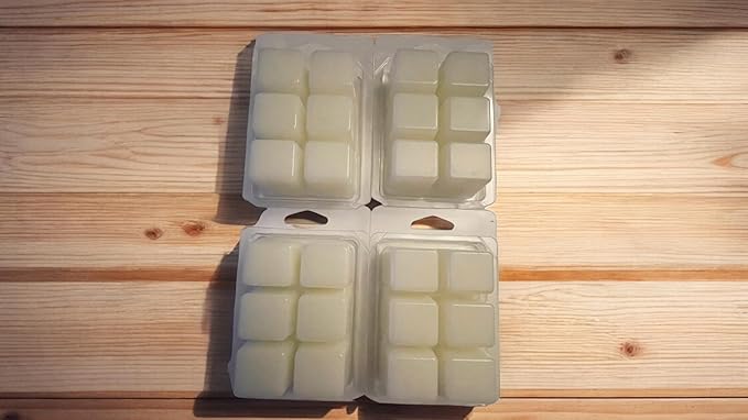 Leather & Lace Wax Melts - 4 Pack - Romantic & Masculine Fragrance - Long-Lasting Scent for Home, Office, or Relaxation