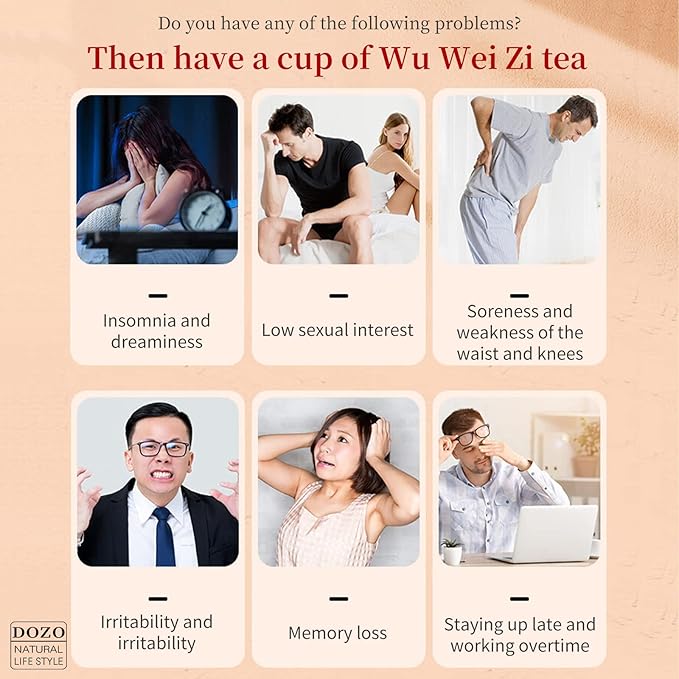 DOZO Schisandra Berry Dried Schisandra Chinensis 7.76oz/220g Schisandra Berry Tea Dried Omija Tea Whole Berries Dried Loose Berry Herbs Pure Natural Wu Wei Zi Caffeine Free 五味子