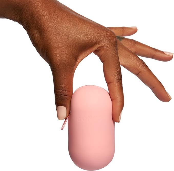 Bonks GoGo Kit - Hair Care Kit Espresso - Portable Hair Accessories Pouch for Women & Teens - Includes Mini Claw Clip, Seamless Hair Pins, Silky Hair Tie & Folding Comb - Compact Travel Essential