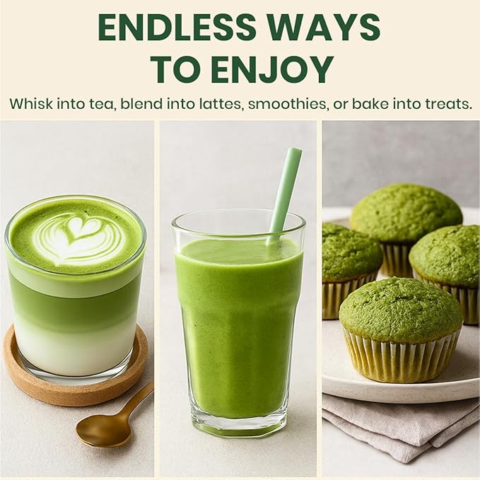 Herbal Cup Tea Organic Japanese Matcha (Matcha Green Tea, 4 Ounce (Pack of 1))