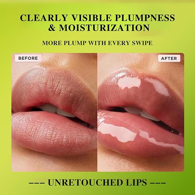 8 Colors Lip Oil Lip Glaze Set, Tinted Gloss Lip Gloss Oil, Plumping Moisturizing and Nourishing Lips, Long Lasting Fresh and Smooth Lip Care Set - C#