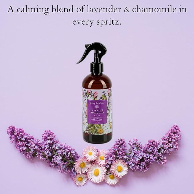Abbey & Sullivan Linen Spray, Lavender Chamomile, 16 oz.