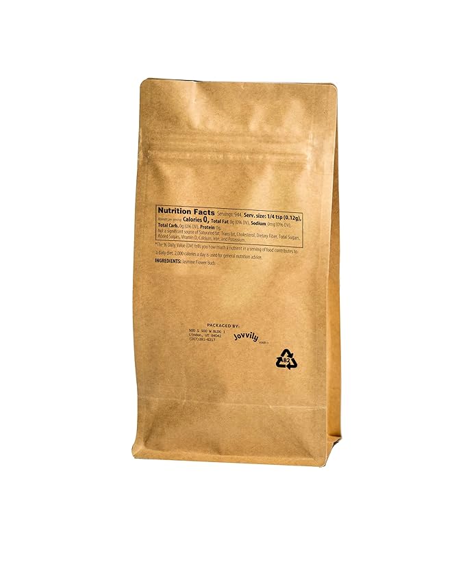 Jovvily Jasmine Floral Buds - 4oz - Herbal Tea - Sweet Aroma