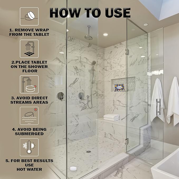 Shower Steamers for Women Gift Set – 24 Pack (4 Boxes of 6), Aromatherapy Shower Bombs w/Essential Oils, Relaxing Shower Melts, Perfect Spa Gift for Christmas, Stocking Stuffers for Women, Men, Teens