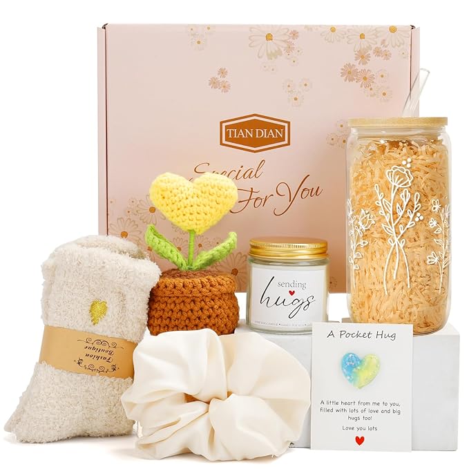 Get Well Soon Gift Baskets for Women After Surgery, Care Package, Sympathy Gift Baskets, thinking of you gifts, Encouragement, Surgery Recovery gifts For Mom Her Friend Sister Wife