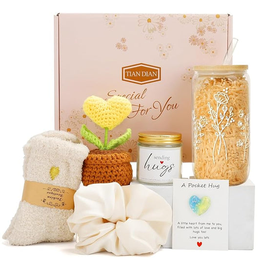 Get Well Soon Gift Baskets for Women After Surgery, Care Package, Sympathy Gift Baskets, thinking of you gifts, Encouragement, Surgery Recovery gifts For Mom Her Friend Sister Wife