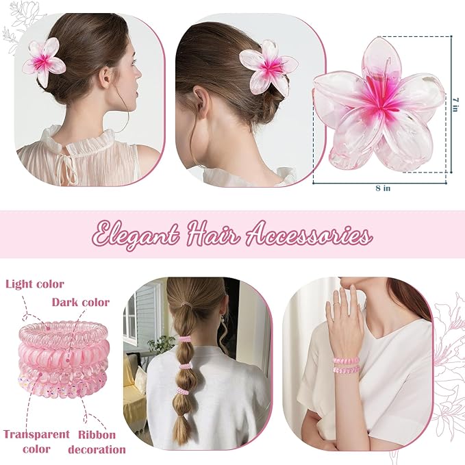 Birthday Gifts for Women, Teen Girls, Her, Unique Happy Birthday Gift Baskets for Best Friend Sister Daughter, Women Gifts Box for Girl Wife Girlfriends,14pcs Rose Glass Cups Gift Set(Pink)