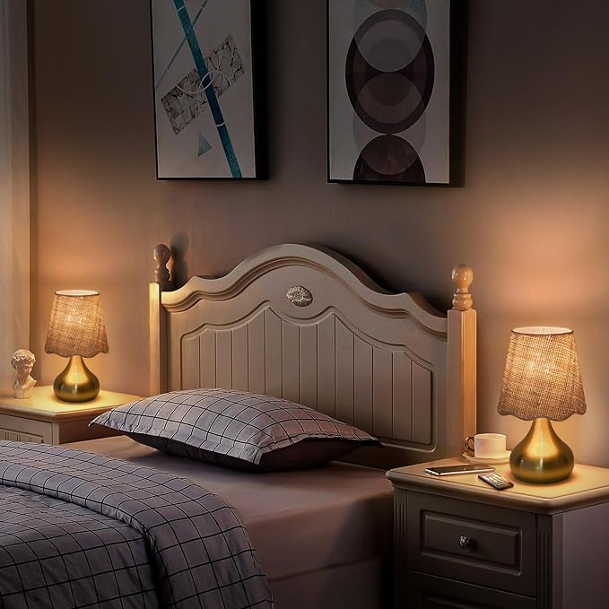 Cordless Table Lamp Rechargeable, Good Mini Table Lamp for Nightstand, Battery Operated Small Table Lamp for Small Spaces for Kitchen Counter, Bookshelf, Bedside, Bedroom, Living Room