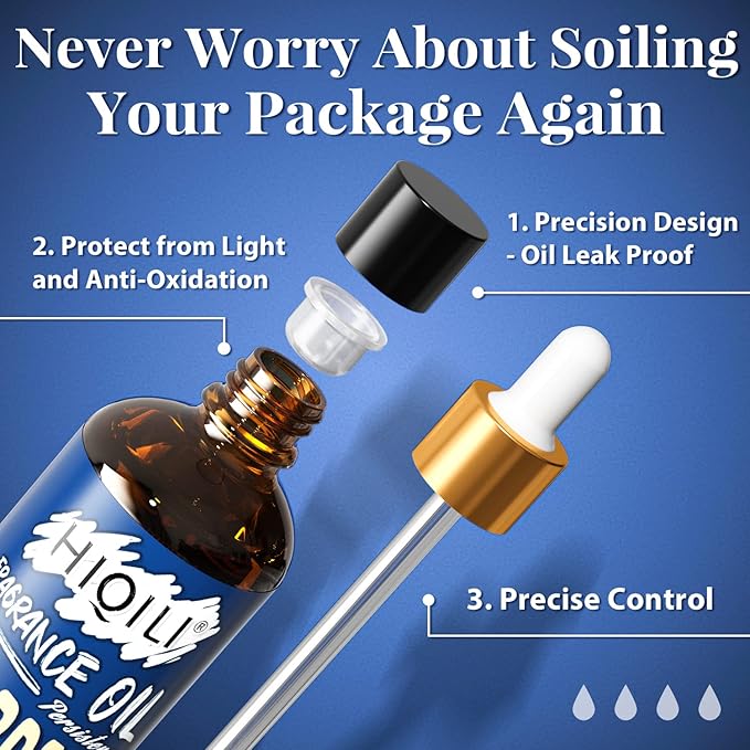 HIQILI Fragrance Oil Gardenia 100ml for Candle Making Scents, Essential Oil for Diffuser Soap Slime, Home Car Scented Oils 3.38 Fl.Oz