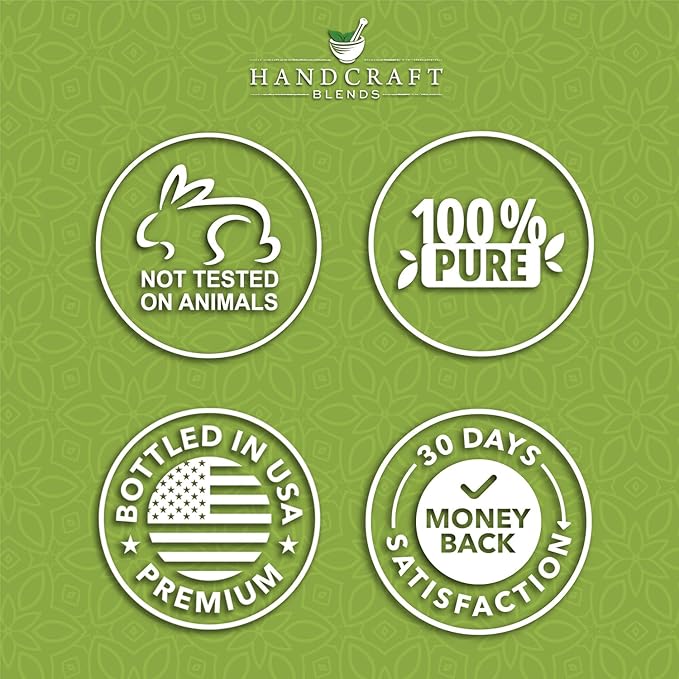 Handcraft Blends Rosemary Essential Oil – 0.33 Fl Oz – 100% Pure and Natural – Premium Grade Essential Oil for Diffuser and Aromatherapy, Skin, Massage, Candle and Soap Making Fragrance