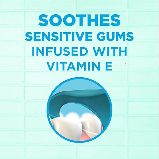 GUM Advanced Care Floss Picks - Dental Flossers for Adults with Vitamin E and Fluoride - Extra Strong Shred-Resistant Dental Floss, Easy Grip Handle, Fresh Mint Flavor, 150 Count (Pack of 4)