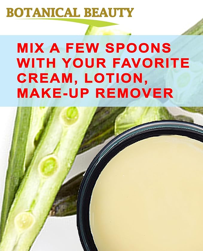 Botanical Beauty‎ MORINGA OIL BUTTER Pure Natural Virgin Unrefined RAW 4 Fl. Oz.- 120 ml for FACE, SKIN, BODY, DAMAGED HAIR, NAILS.