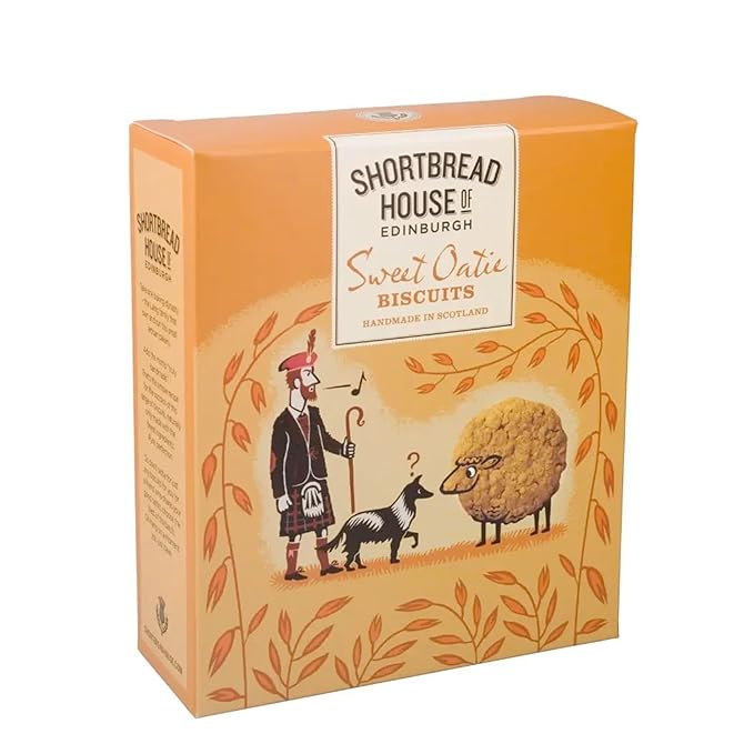 Shortbread House of Edinburgh Chocolate Chip Mini Sweet Oatie Biscuits, Truly Handmade, 5.3 Ounce (Pack of 1)
