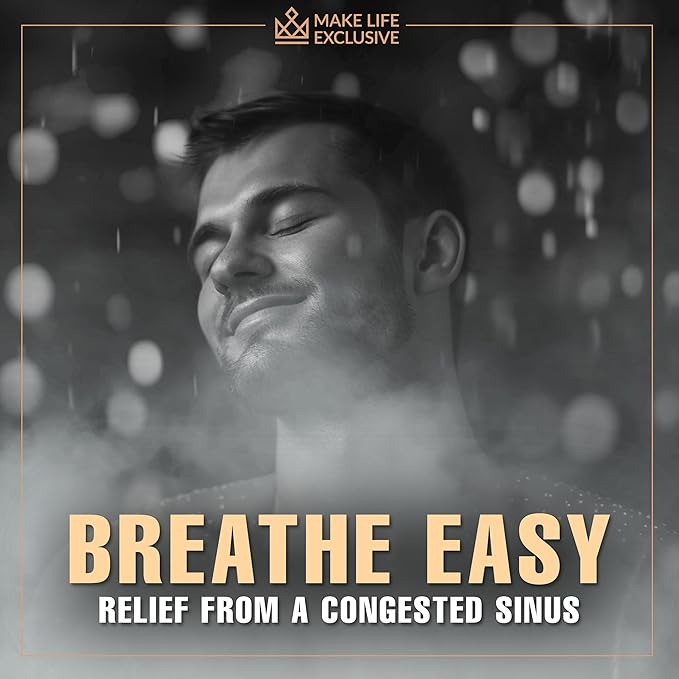 Shower Steamers for Men - Relief - Eucalyptus Peppermint Menthol - Organic Shower Bombs - 12 Pack Natural Relaxing Tablets - Strong Scented Long Lasting Aromatic Steamers - Better Breathe Clear Sinus