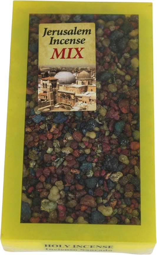 Holy Land Market Incense From Jerusalem - 100 Grams (3.5 Ounces) (Mix)