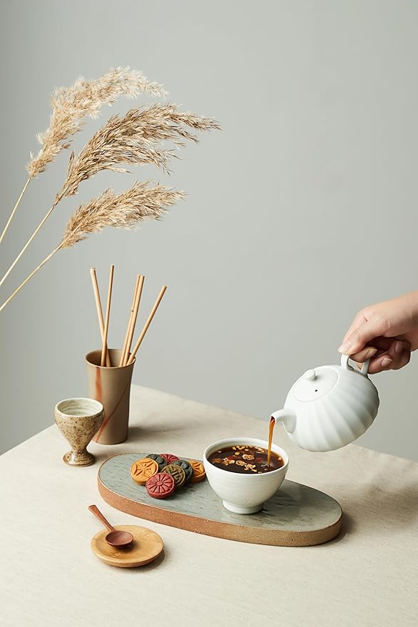 Damtuh Jujube Tea (Red Date Tea) – Traditional Korean Herbal Blend with Walnuts & Almonds, 50 Sticks