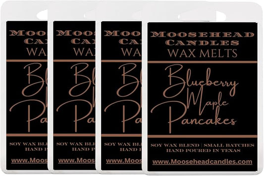 Blueberry Maple Pancakes Wax Melts – 4 Pack | Cold Weather Favorite | Supports Operation Pets Alive, The Woodlands TX