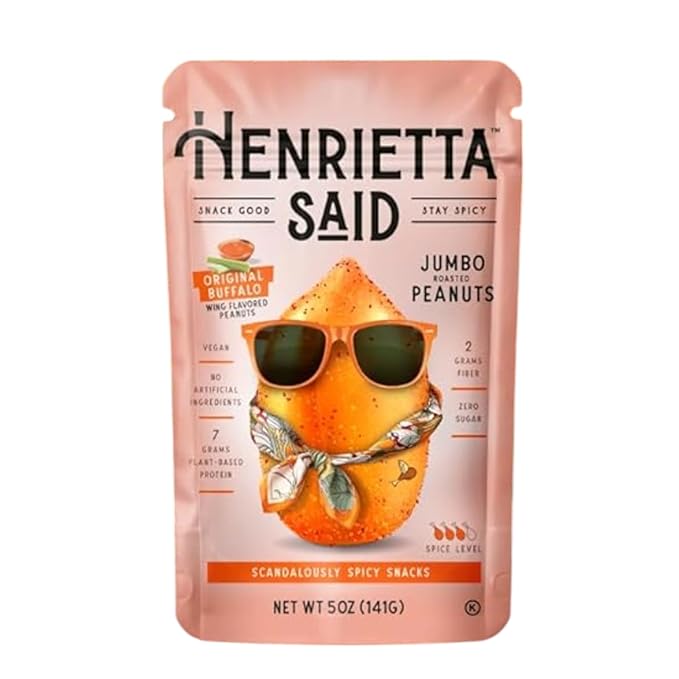 Henrietta Said Original Buffalo Roasted Peanuts, 5 OZ