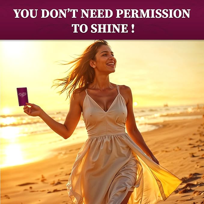 QUOKKA Badass Affirmation Cards for Women – 95 Fierce Daily Motivational Messages to Awaken Power, Boost Confidence, and Uplift Mindset – Self Care and Mental Strength Gift for Her