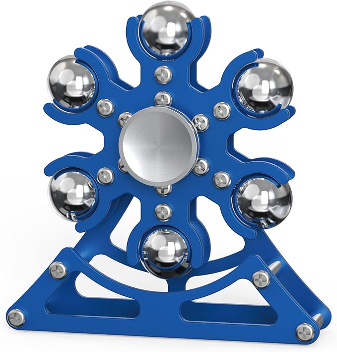 Desk-Fidget-Toys for Ferris-Wheels-Spinner: 4mins Kinetic-Metal-Spinner, Cool-Gadgets-Stuff for Kid Children Teen Adult EDC-Toy, ADHD Tools Stress Relief for Office Home School Men Woman Christmas