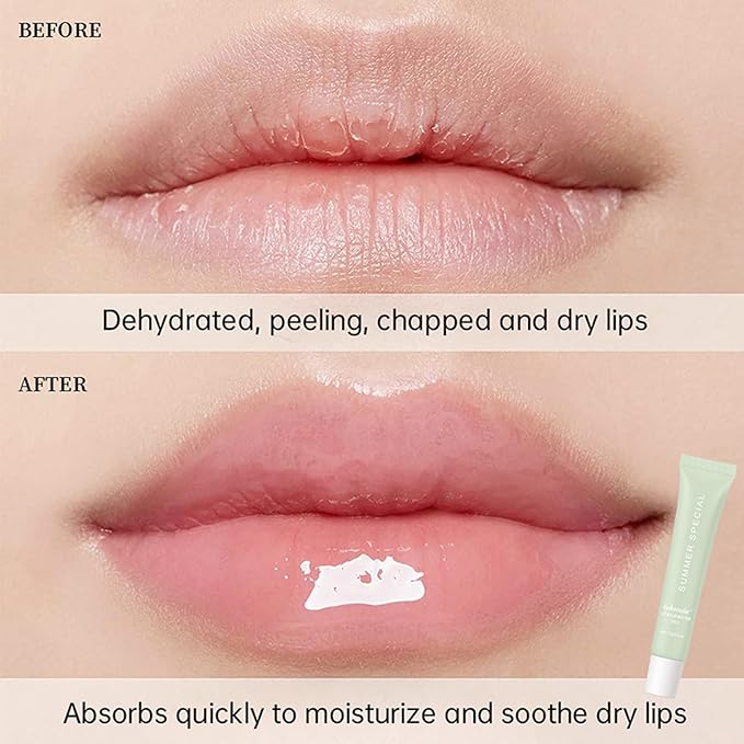 4 Pcs Summer Special Lip Butter Balm, Special Lip Balm, With Natural Ingredients of Shea Butter & Olive Butter, Long-Lasting Hydrating Non-Sticky Lip Balm, Soothes And Softens Dry Lips