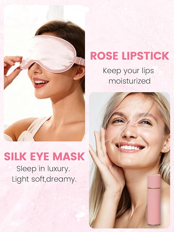 Spa Gifts for Women -15Pcs Self Care Set with Rose Bath & Body Essentials, Mother's Day/Thoughtful Day/Get Well Gifts/Birthday/Christmas/Bridal Shower Gift for Mom, Sister, Wife, Relaxing Home Spa Set