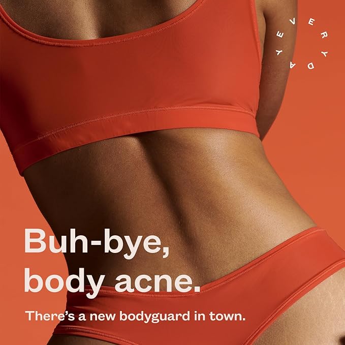 frank body Clearing Body Wash | Vegan & Cruelty Free | With Salicylic Acid for Removing Stubborn Dead Skin, Excess Oil, Black & White Heads| Mandarin & Cedarwood Scent | (360mL / 12.17 fl oz)