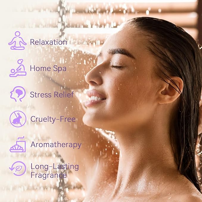 Shower Steamers Aromatherapy 8 Pack, Birthday Gifts for Women Men & Luxury Gift Box Packaging, Premium Shower Bombs with Natural Essential Oils, Home Spa Stress Relief, Relaxation Self Care