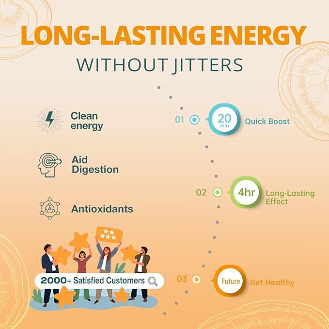 Cold Brew Mushrooms Coffee 14 in 1-60 Servings, Arabica Coffee with Lion's Mane, Reishi, Maitake, Turkey Tail, Chaga Fruiting Body Extract, 30% Beta-Glucan for Focus & Gut Health Support, 5.9oz