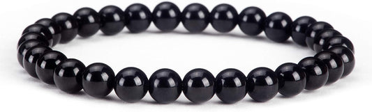 Cherry Tree Collection - Small, Medium, Large Sizes - Gemstone Beaded Bracelets For Women and Men - 6mm Round Beads