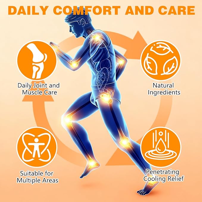 2pcs Therawolf Neuro Balm,Joint Care Soothing Cream, Herbal Body Cooling Soothing Ointment, Natural Joint Care Massage Cream