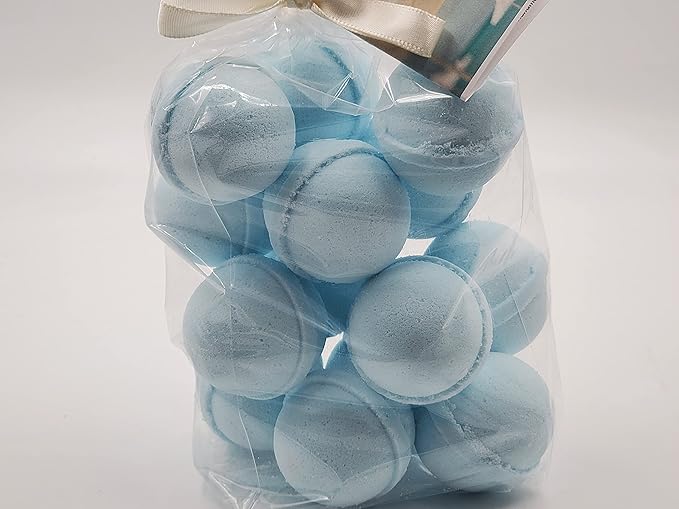 Spa Pure Cool Water Bath: Bath Bomb Fizzies Ultra Moisturizing with Shea Butter, Great for Dry Skin, Bath Bombs for Men (14 Count) Pack of 1