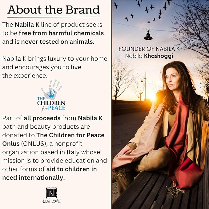 Organic Jasmine Bath Salts by Nabila K - Dead Sea Salt & Epsom Salt Scrub & Soak - Exfoliates & Hydrates Skin, Botanical Essential Oils - Bubble Bath Accessories for All Skins Types, 2 oz