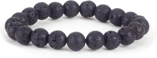 Cherry Tree Collection - Small, Medium, Large Sizes - Gemstone Beaded Bracelets For Women and Men - 8mm Round Beads