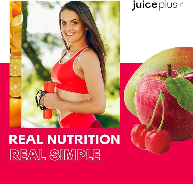 JuicePlus+ Fruit & Vegetable Blend Soft Chews - Tasty Vegan Fruit, Veggie Gummy Vitamins for Adults & Kids - 4 Month Supply 4 packs (2 of each flavor)