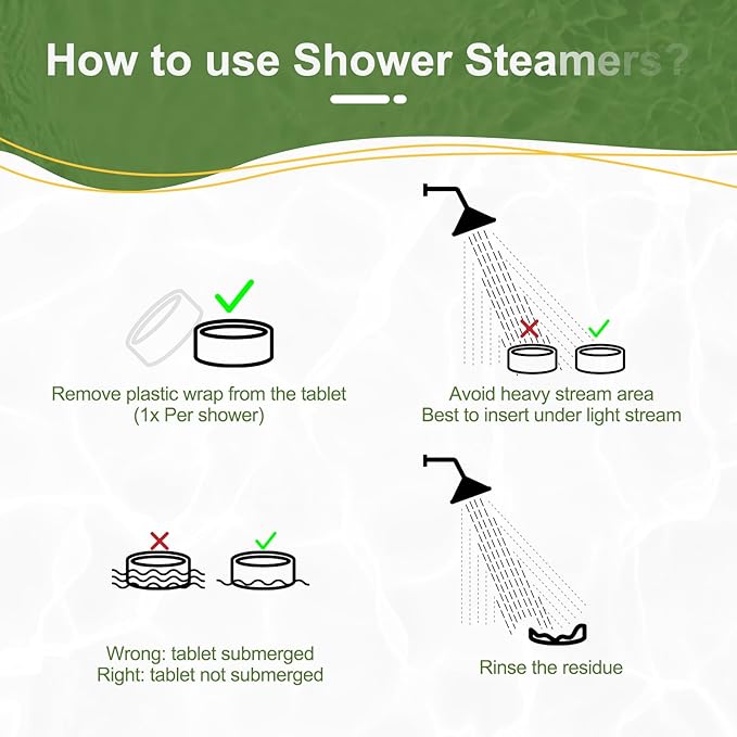 Aromatherapy Shower Steamers Birthday Day Gifts Lemon Mint - Swcandy 8 Pcs Bath Bombs Birthday Gifts for Women, Shower Bombs with Essential Oils, Relaxation Home SPA for Women Who Has Everything